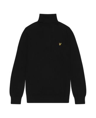 Men's Cotton Merino Turtleneck Sweater