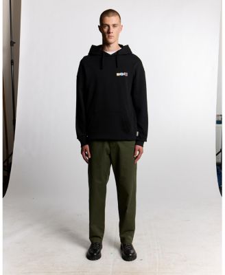 Men's Bold Letters Long Sleeve Graphic Hoodie