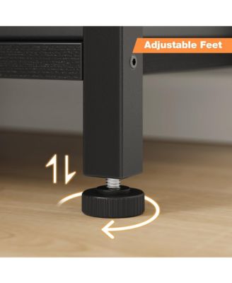 6 Tier Narrow Bookcase Tall Skinny Bookshelf Rustic Corner Shelf Small Bookshelves Industrial Bookcase for Bedroom, Living Room, Home Office