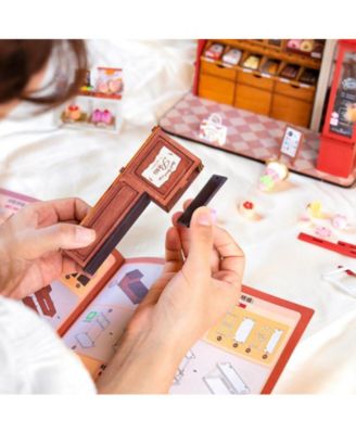 3D Puzzles Honey Dessert Talk Shop DIY Miniature House Kit Birthday Gifts