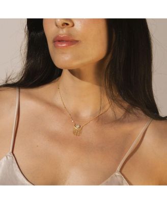 Cascade of Starlight Moonstone Fringe Necklace