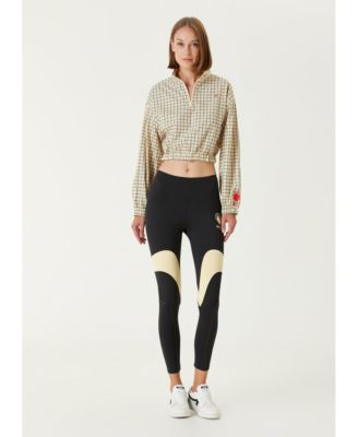 Women's Parachute Cropped Polyester Sweatshirt