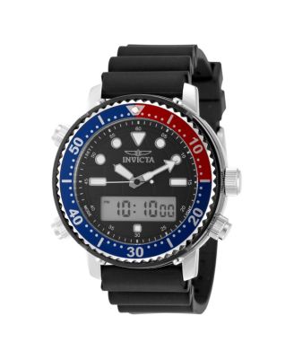 Men's 49451 Pro Diver Digital, Quartz Electronic, PC21AF Black Dial Watch