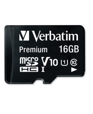 44082 16GB Premium microSDHC Memory Card with Adapter