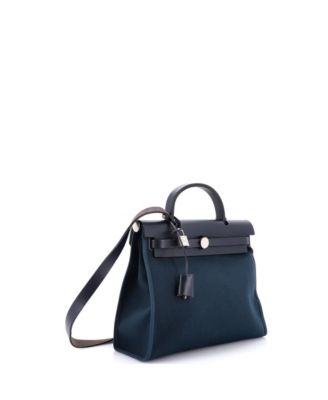 31 Herbag Zip Leather and Toile