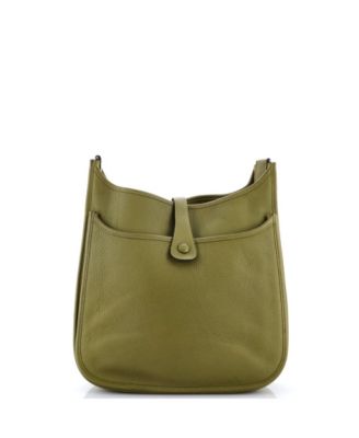 Pre-Owned HERMES GM Evelyne Bag Gen II Clemence