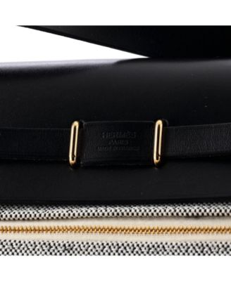 20 Herbag Zip Toile and Leather