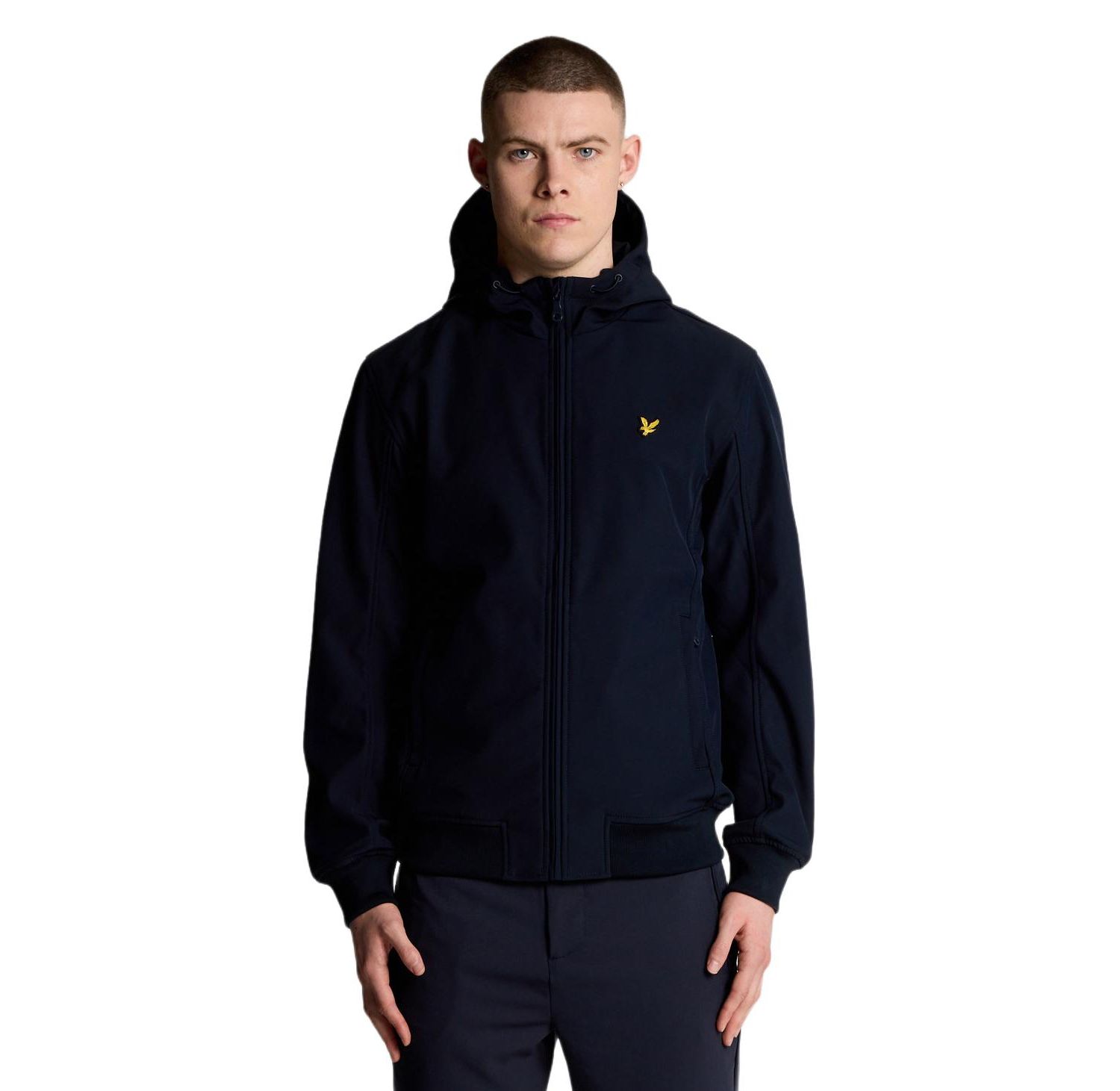 Men's Mesh Back Long Sleeve Softshell Jacket