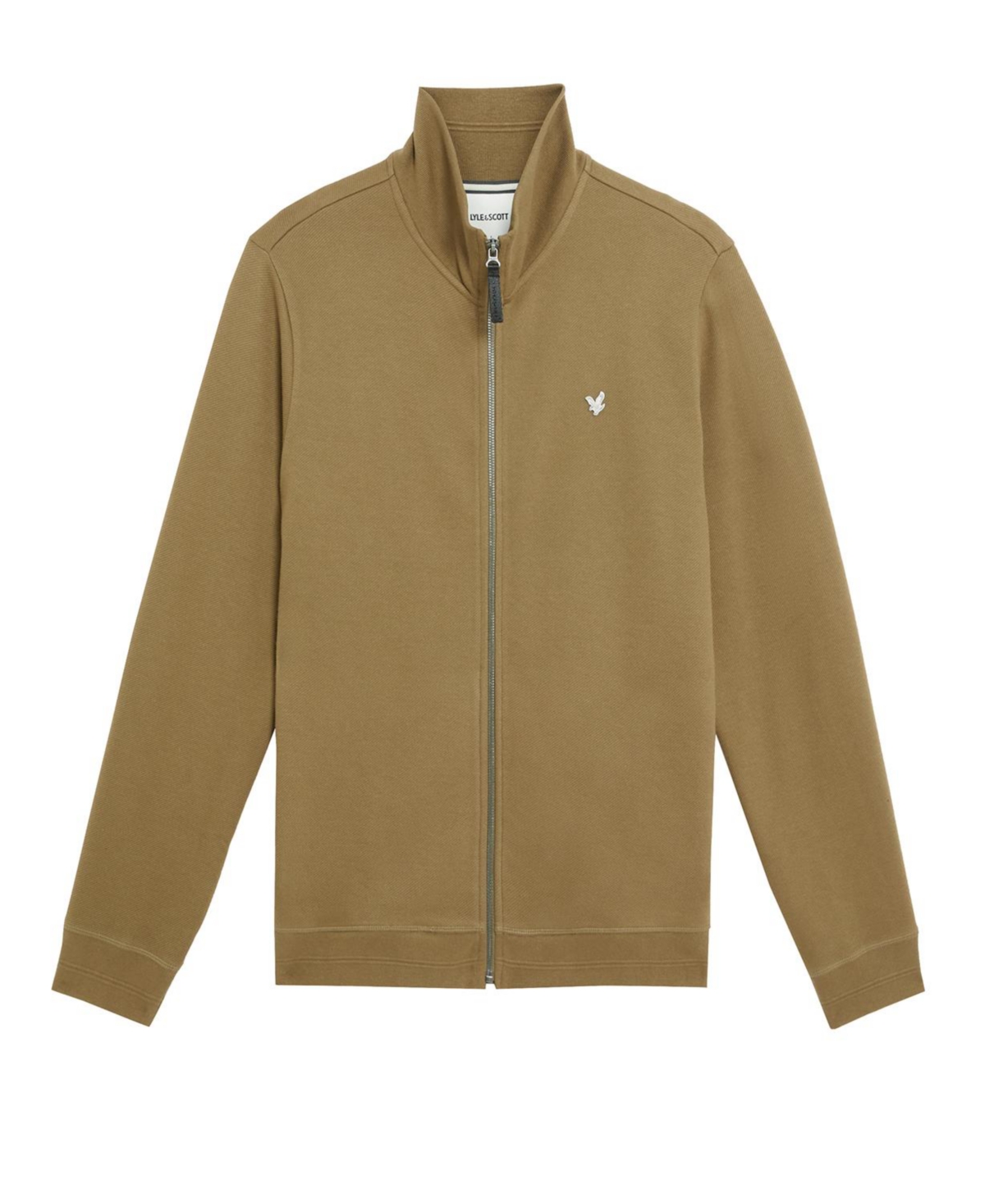 Lyle & Scott Men's Diagonal Weave Zip Through Sweatshirt
