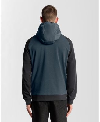 Men's Half Raglan Hybrid Hoodie