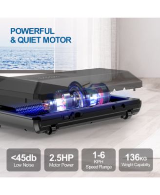 Superun 35.43 In Long Run Area Walking Pad, 2 in 1 Under Desk Treadmill, Walking Pad Treadmill Under Desk