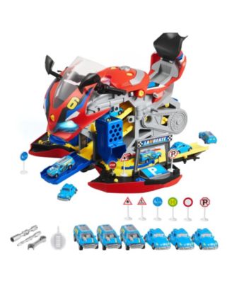 Motorcycle Engine Toy – 25 PCS Mechanic Set with Lights & Sounds, Removable Parts, Simulated Riding, Workshop Toy for Kids 3+ Toy