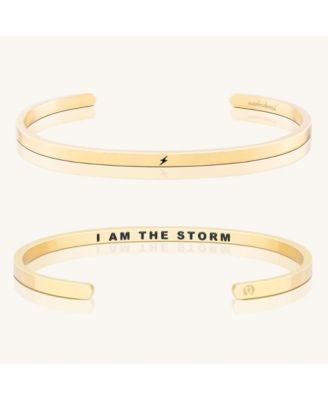 Mantra Resilience Inner Power Cuff Bracelet - Yellow gold within 39$
