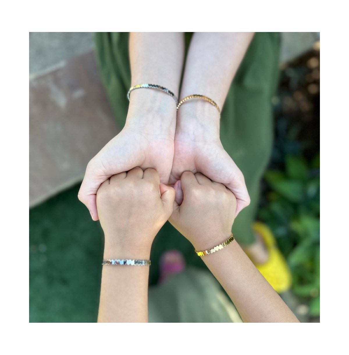 Mantra Ily Heart Bracelet Silver / Adult