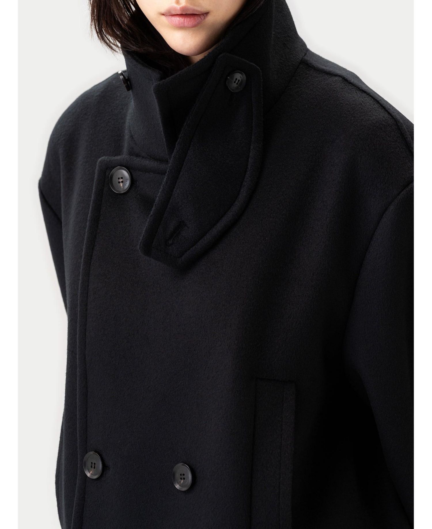 Unisex Cashmere Trench Coat