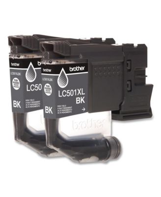 LC501XL2PKS 500 Page-Yield High-Yield Ink - Black (2/Pack