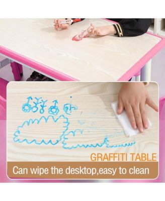 Kids Table and Chairs, Children Activity Table for Daycare, Classroom, Home