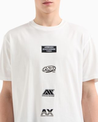 Men's Classic Fit Short Sleeve Stacked Logo Graphic T-Shirt