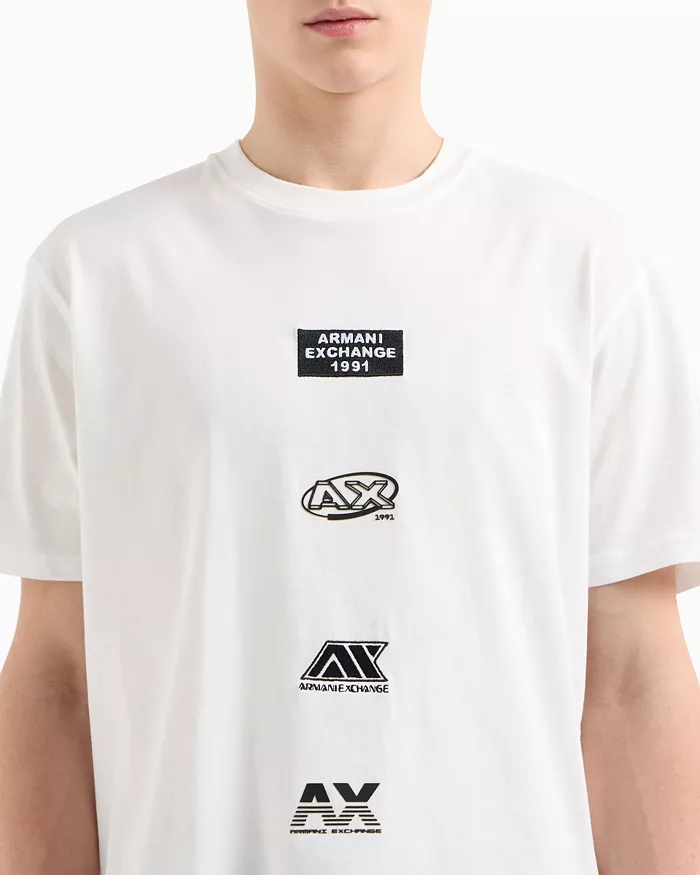 Men's Classic Fit Short Sleeve Stacked Logo Graphic T-Shirt - thumbnail 3