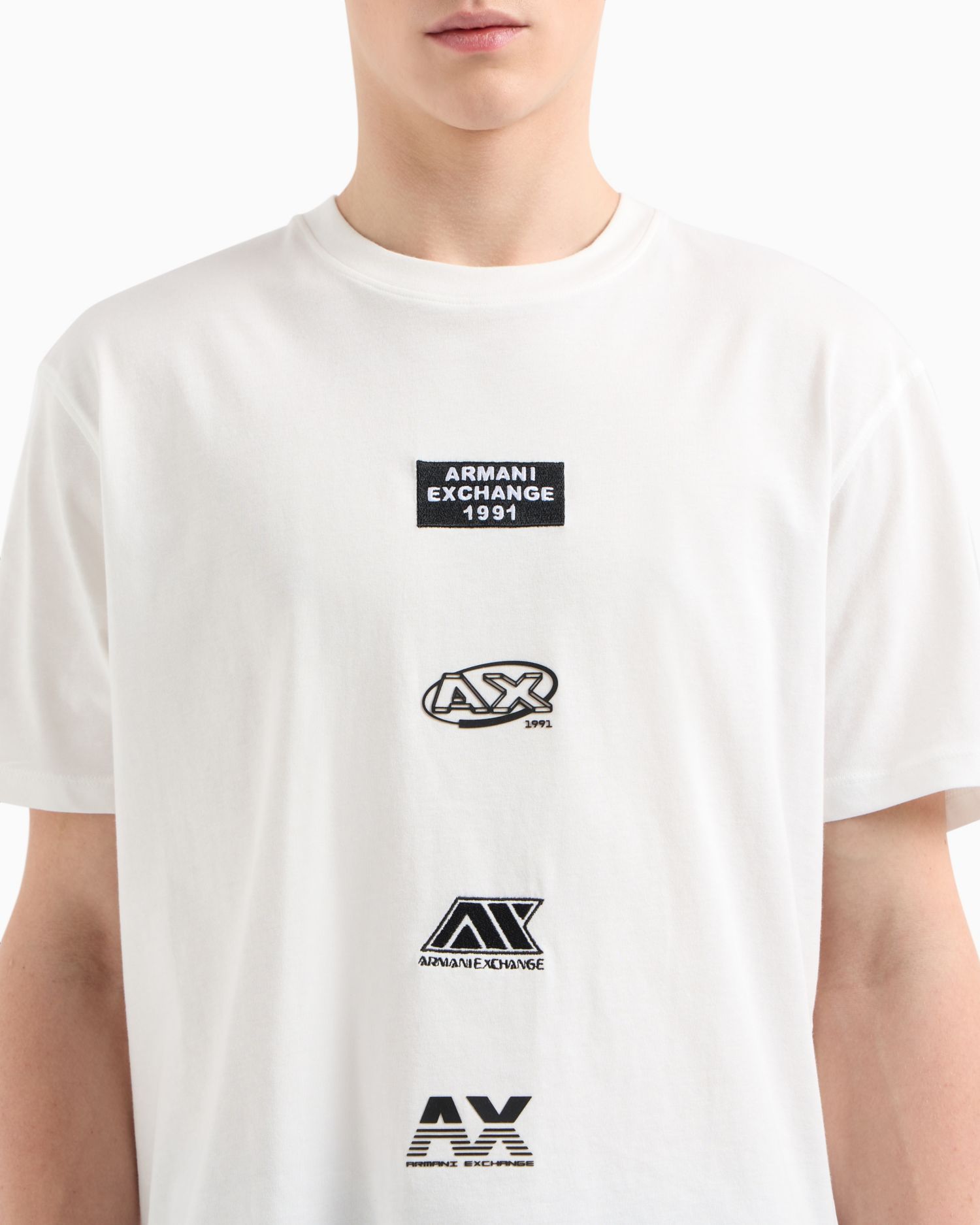 Men's Classic Fit Short Sleeve Stacked Logo Graphic T-Shirt