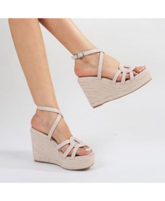 Women's Rhiannon Strappy Espadrille Wedge Sandals