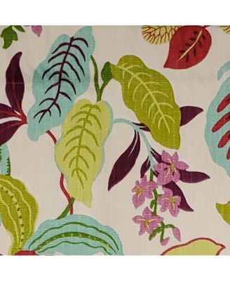 Antonia Provence Colorful Leaves and Blossoms Effortless Installation Luxurious Window Treatment Valance 50" X 15" Spring