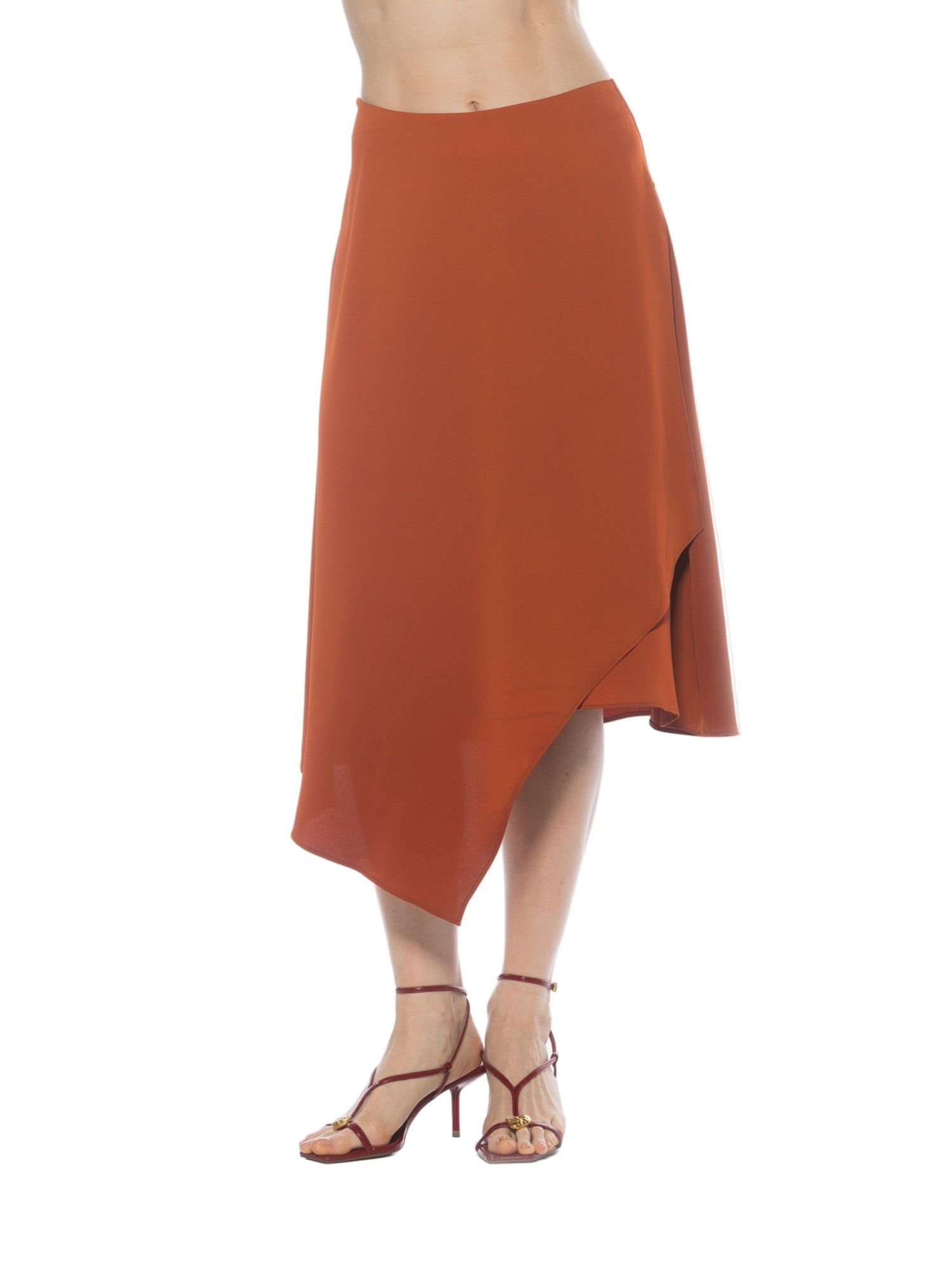 Women's Jess Asymmetric Midi Skirt
