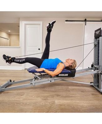 Evolve Home Fitness Full Body Workout Exercise Equipment Machine, Blue