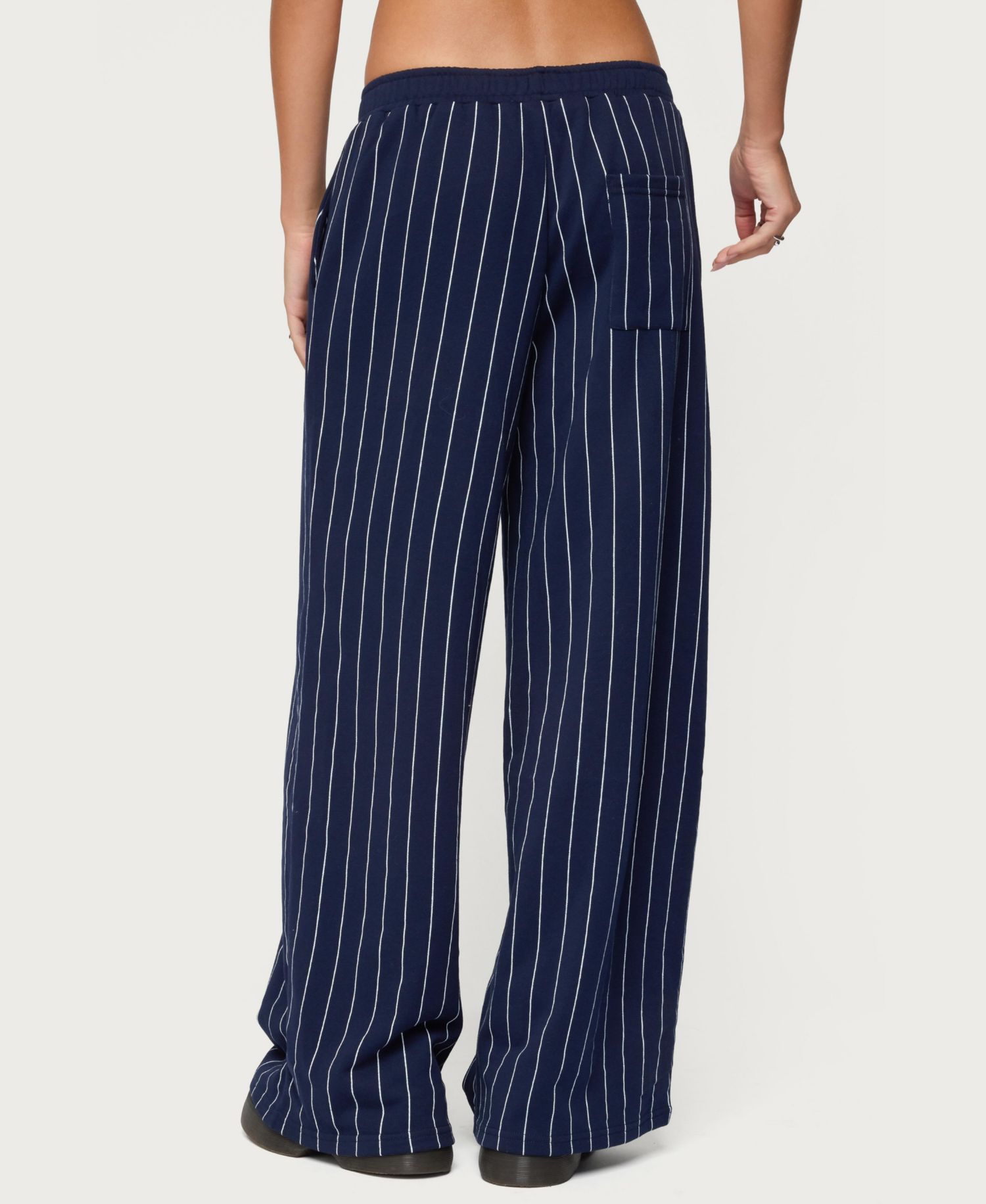 Women's Mercer Pinstripe Wide Leg Sweatpants