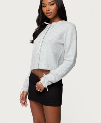 Women's Vickie Ribbon Knit Cardigan