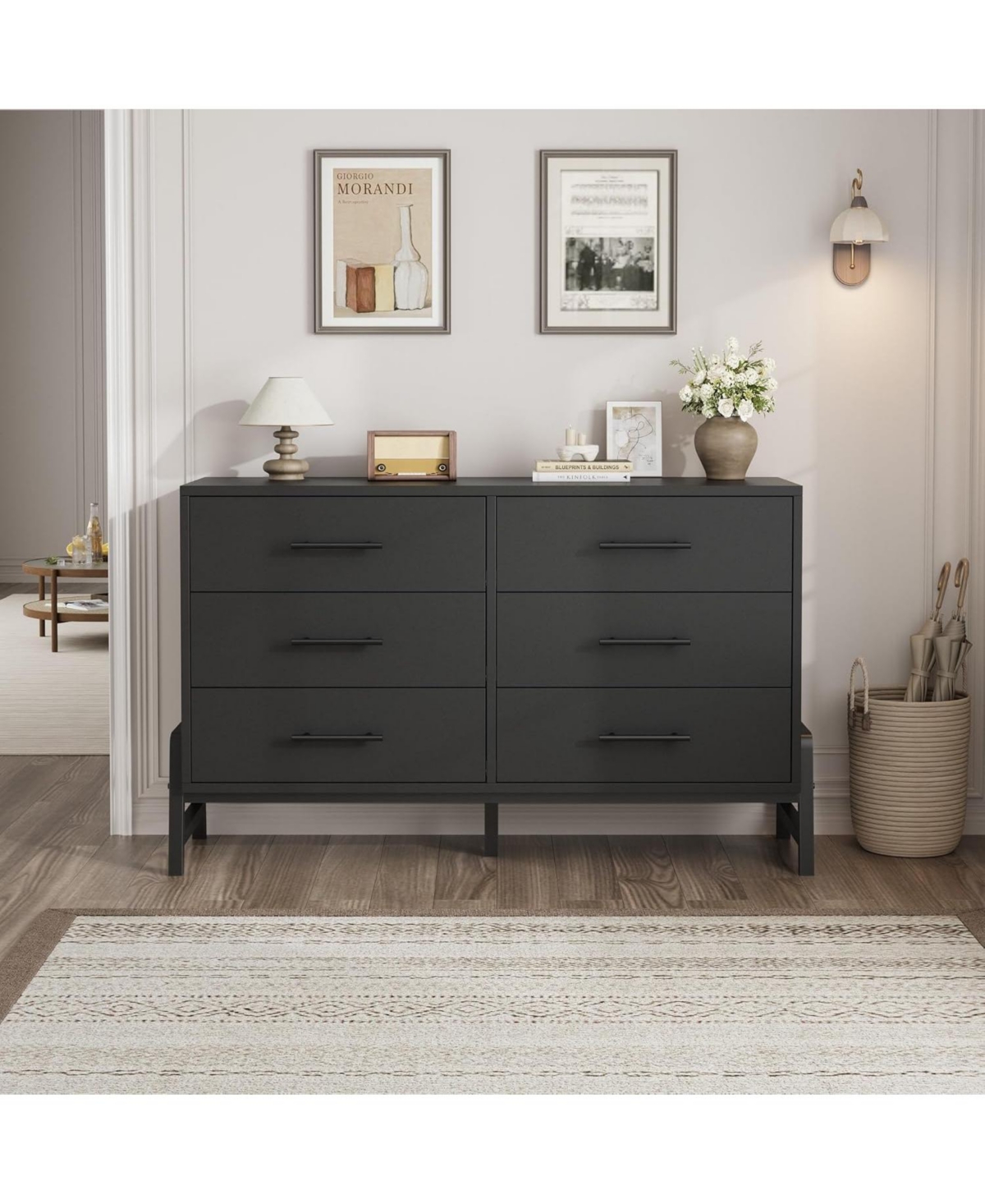 Gaomon 52 6 Dresser for Bedroom, in Wide Drawer with Large Storage Space
