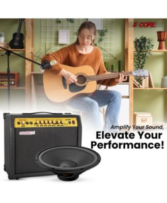 Car Subwoofer 2Pc 10" 3000W Pro Audio Deep Bass Component Sub Woofer 4Ohm Replacement Speaker