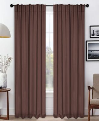 Solid Classic Modern Blackout Curtain Set ,42" x 108" (Set of 2)