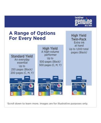 LC501CS 200 Page-Yield Ink - Cyan