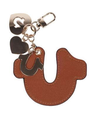 Embossed Horseshoe Bag Charm