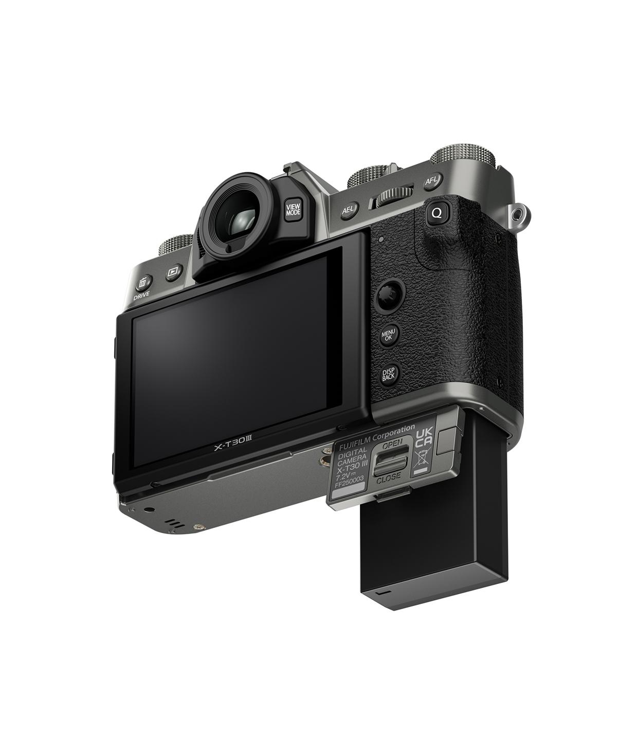 Fujifilm X-T30 Iii Mirrorless Camera, Charcoal Silver