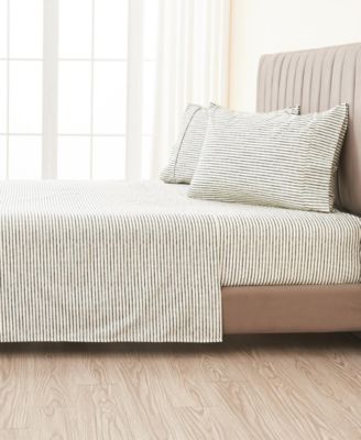 Linery & Co Ultra-Soft Striped Brushed Microfiber Sheet Set