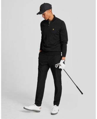 Men's Golf Quarter Zip Merino Sweater