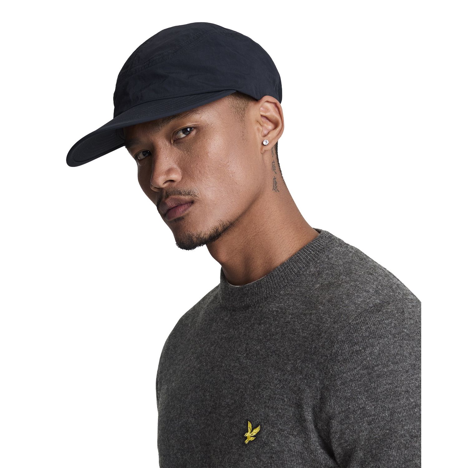 Men's Lambswool Blend Crew Neck Sweater