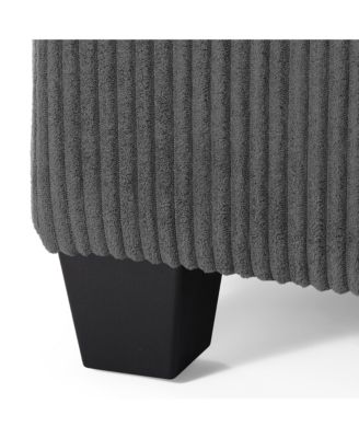  68.5" Corduroy Upholstered Indoor Chaise Lounge Chair