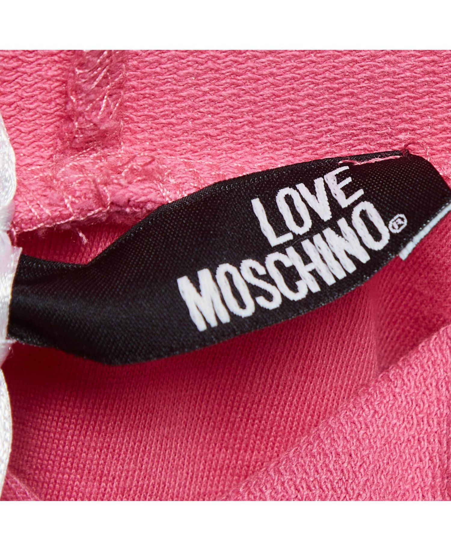 Women's Pink Crystal Embellished Cotton Hoodie