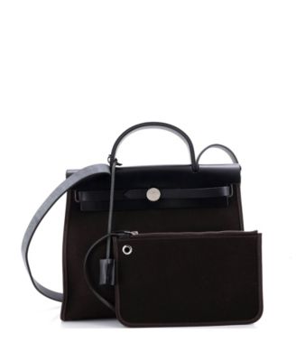 31 Herbag Zip Leather and Toile