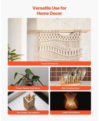 Wooden Dowel Rods Birch Craft Sticks for DIY and Woodworking Projects