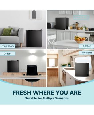 1.6 Cu.Ft Single Door Mini Fridge with Freezer