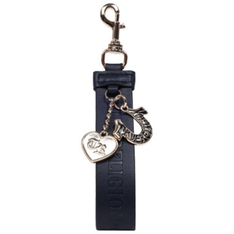 Женский брелок True Religion Bag Charm Keychain, цвет: Тёмно-синий