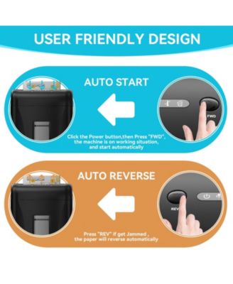 22-Sheet P-4 Heavy Duty Commercial Paper Shredder with 9.24 Gallon Pullout Bin