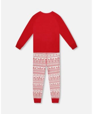 Women's Cotton Two-Piece Pajamas Fairisle - Adult