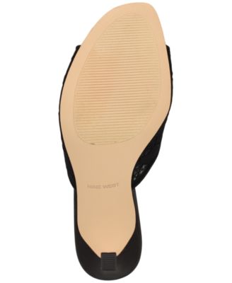 Women's Kiscop Lace Slip-On Stiletto Sandals