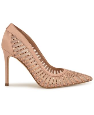 Women's Feresah Embellished Mesh Stiletto Dress Pumps