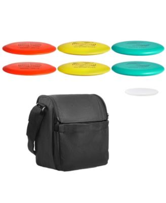 Disc Golf Set 6-Piece Starter Kit with Discs Marker and Backpack